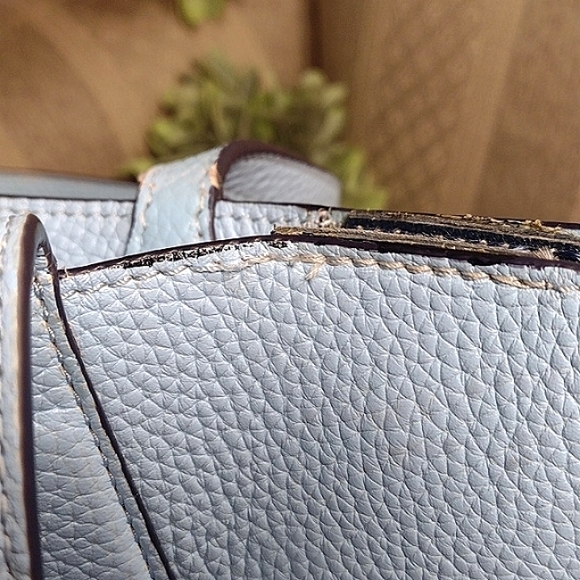 Tory Burch Perry Color Block Tote with Tassel - Picture 12 of 16